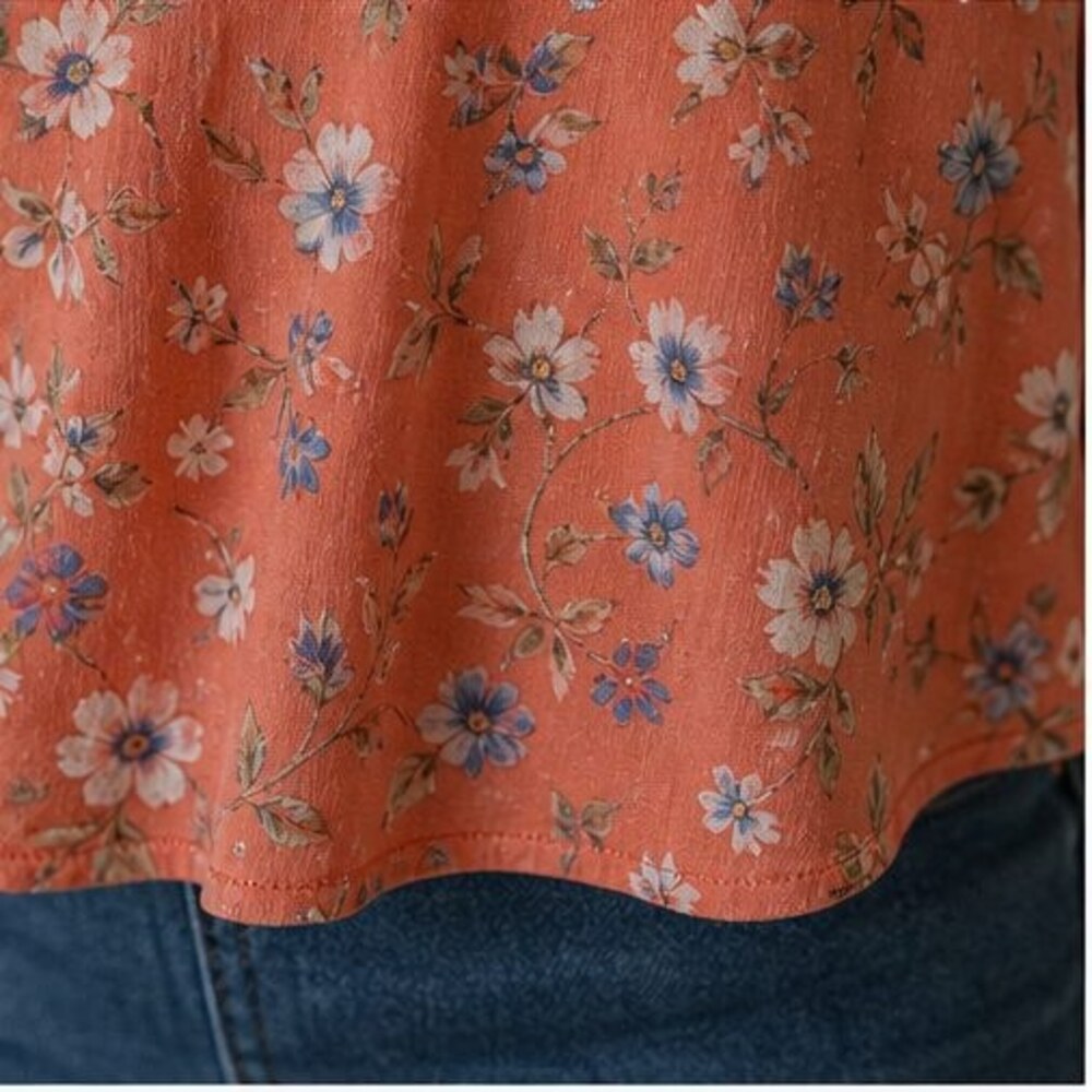 Sage Ruffle Blouse - Picture 6 of 6